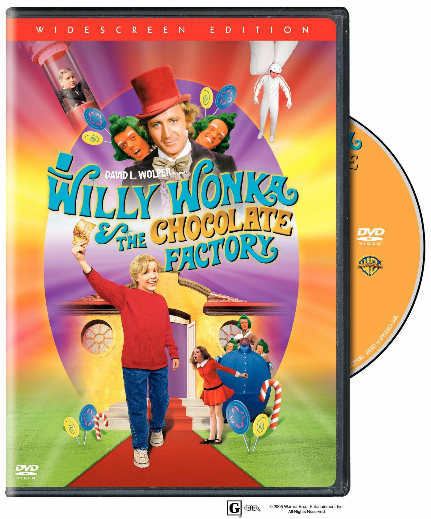 Willy Wonka & the Chocolate Factory (Widescreen Edition) (Bilingual) [DVD] - Very Good
