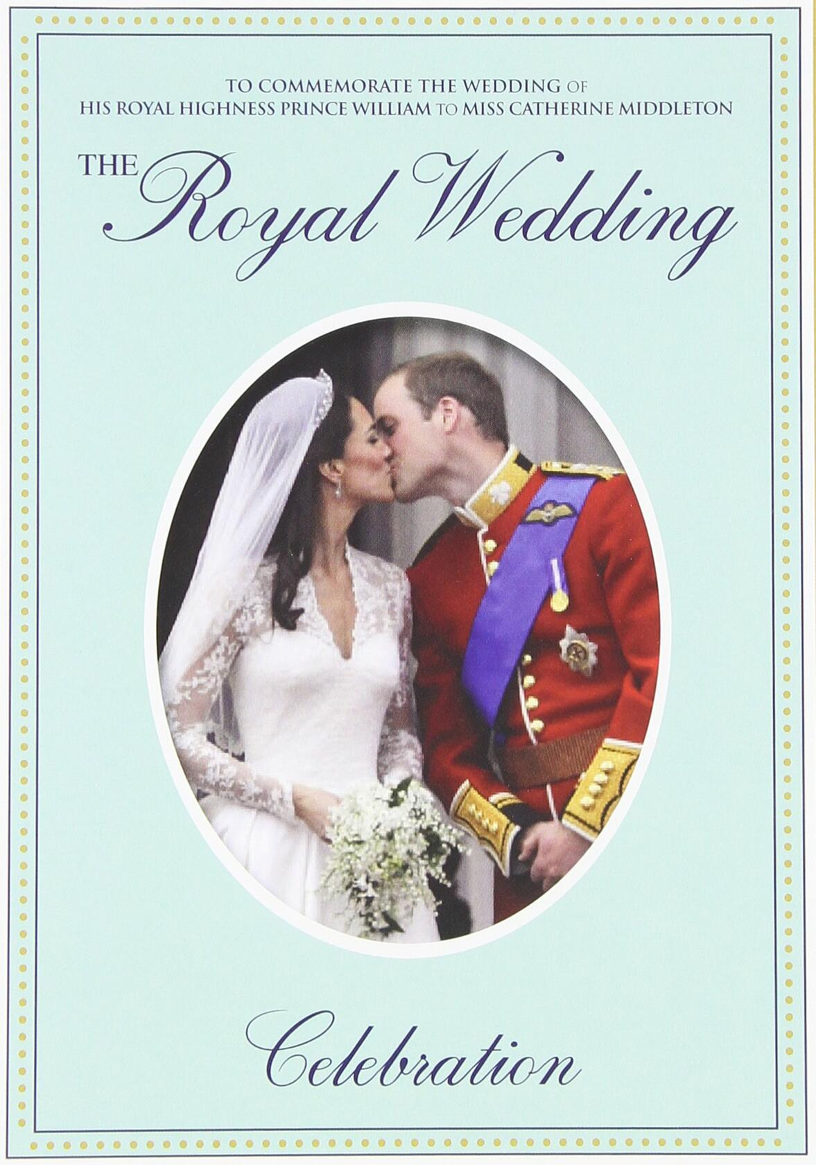 The Royal Wedding Celebration: HRH Prince William and Miss Kate Middleton [DVD] - Very Good
