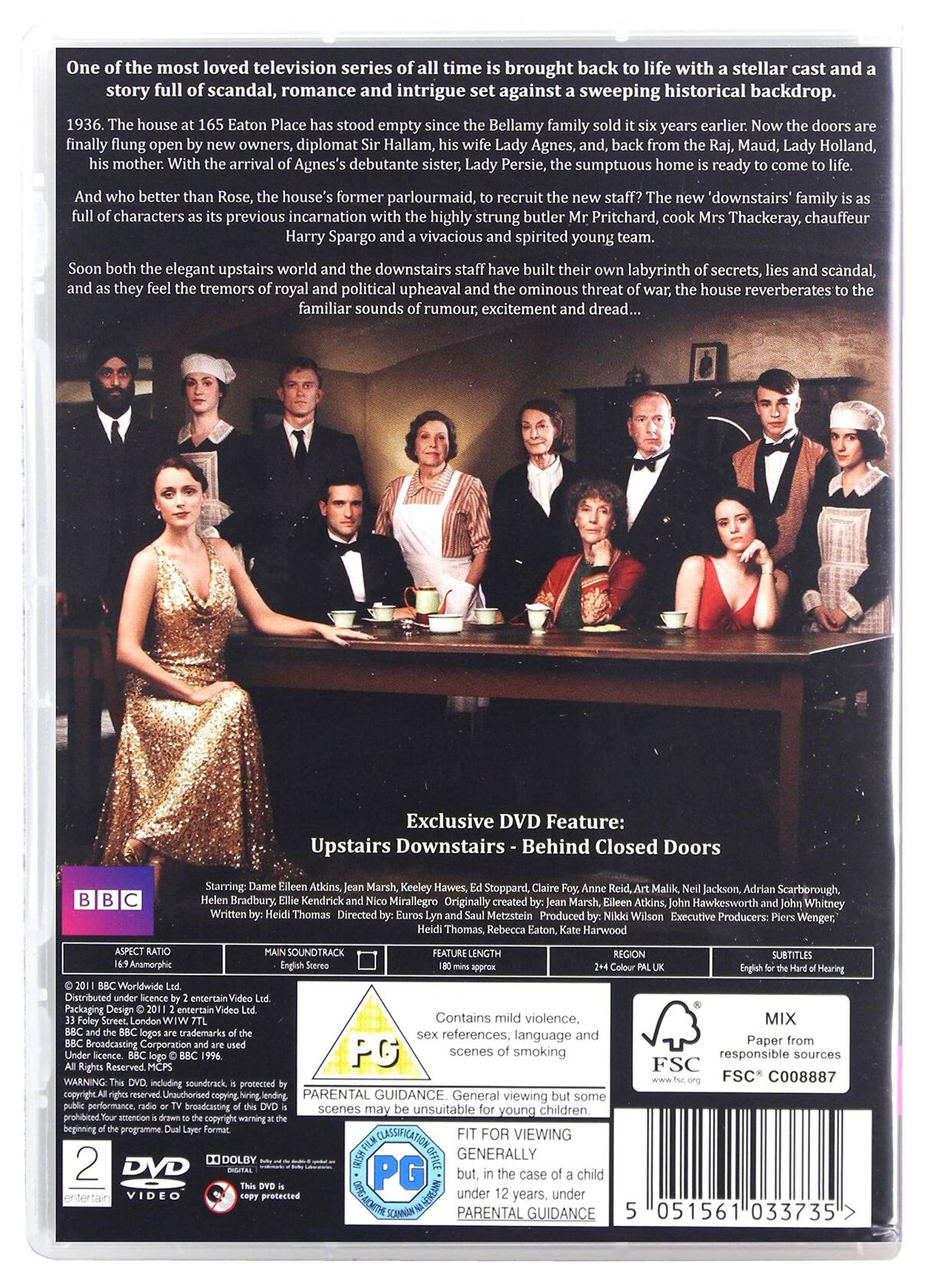 Upstairs Downstairs - Series 1 [DVD] - Very Good