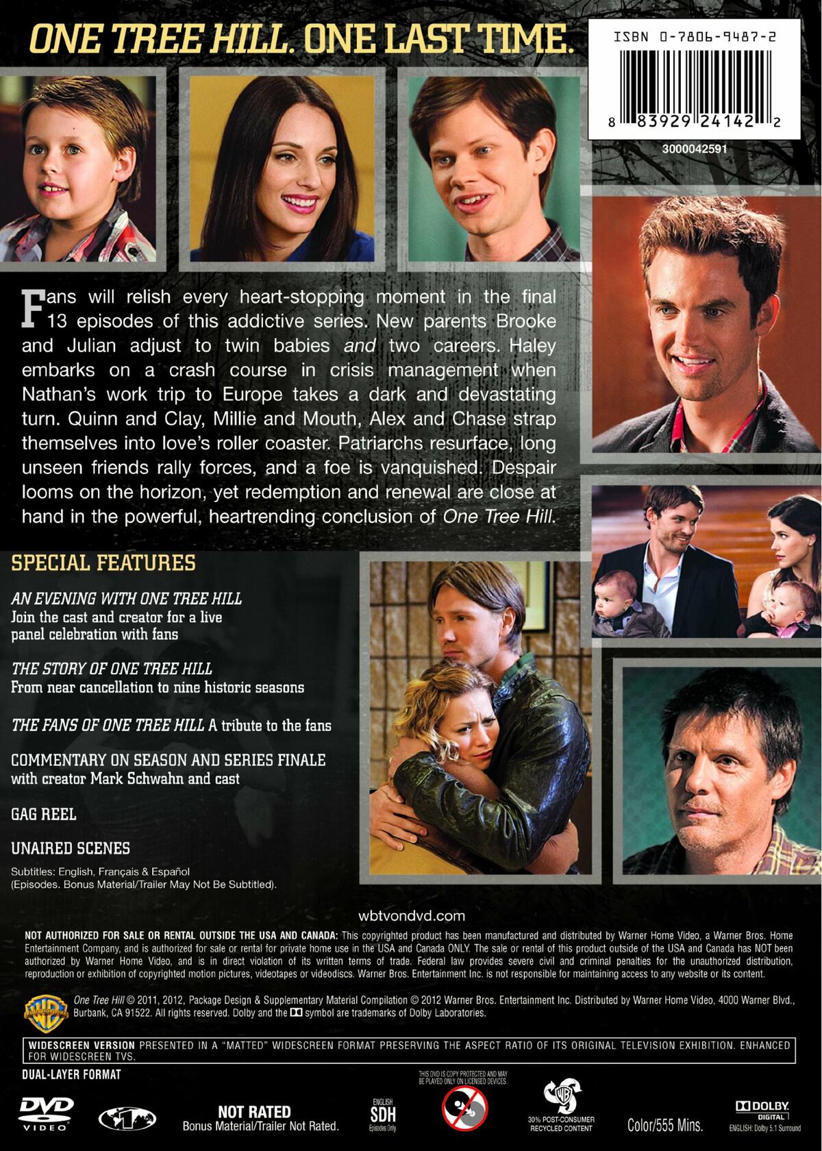 One Tree Hill: The Complete Ninth and Final Season [DVD] - Very Good