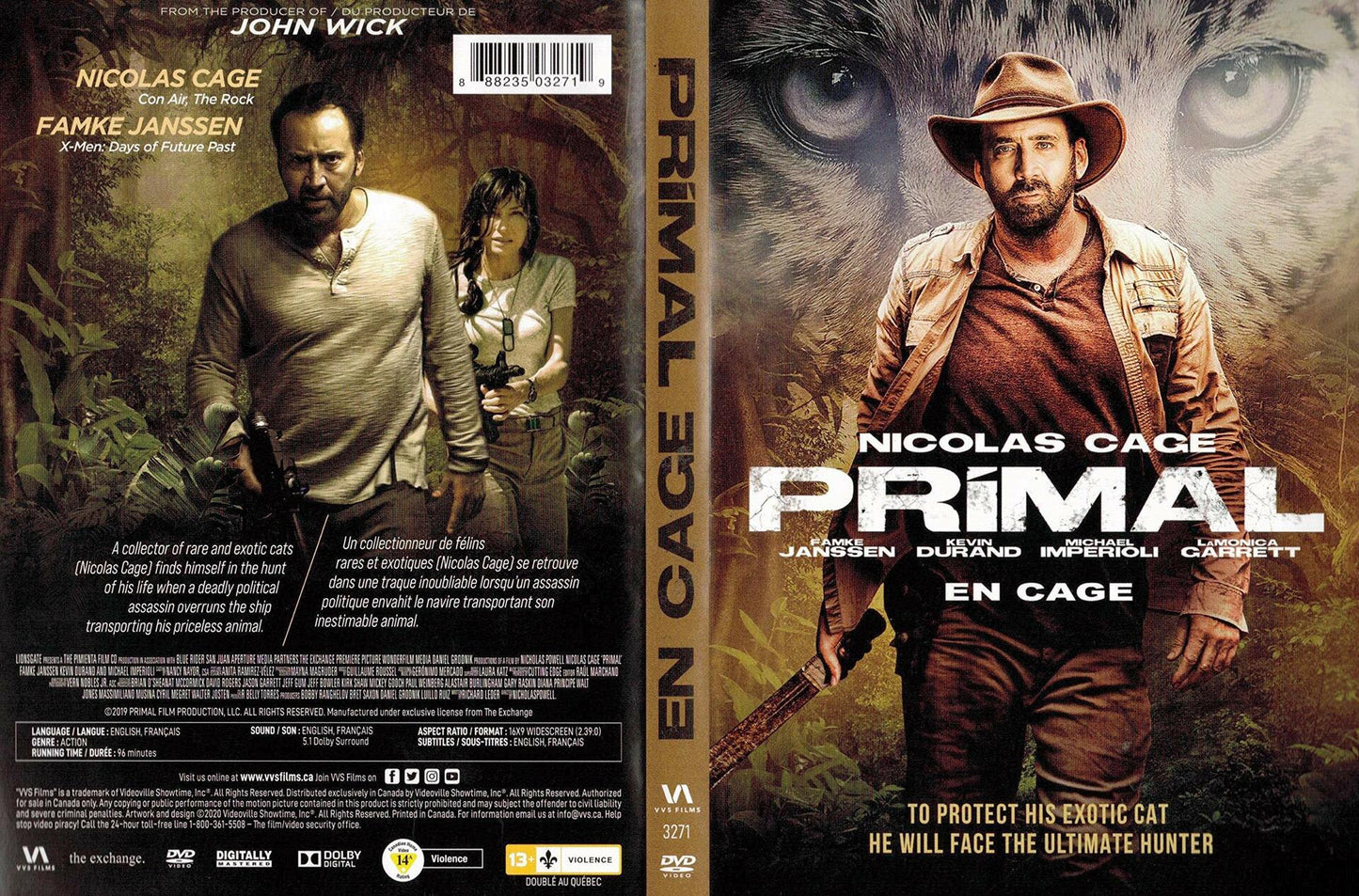 Primal [DVD] - Very Good