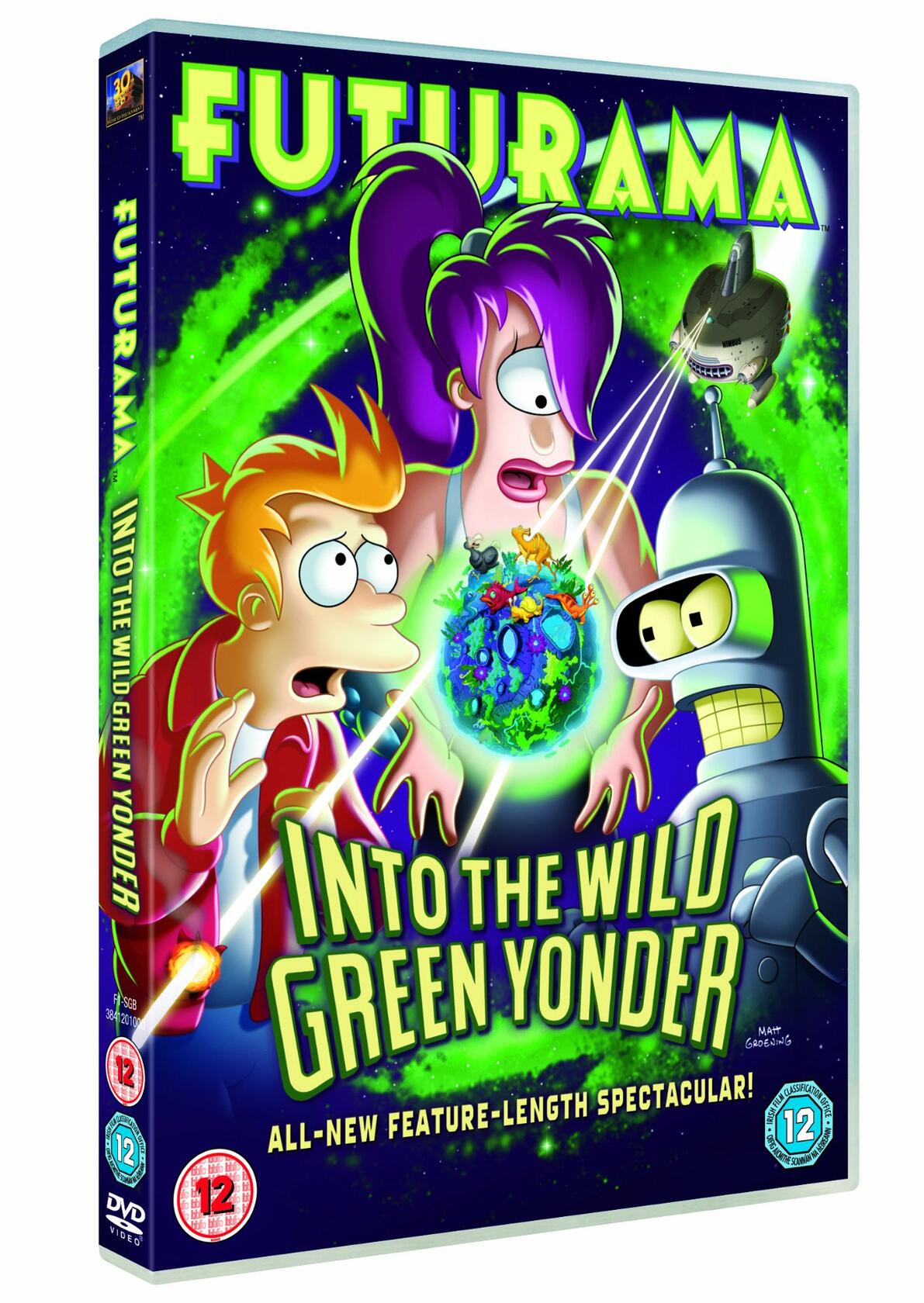 Futurama Into The Wild Green Yonder [Import anglais] [DVD] - Very Good