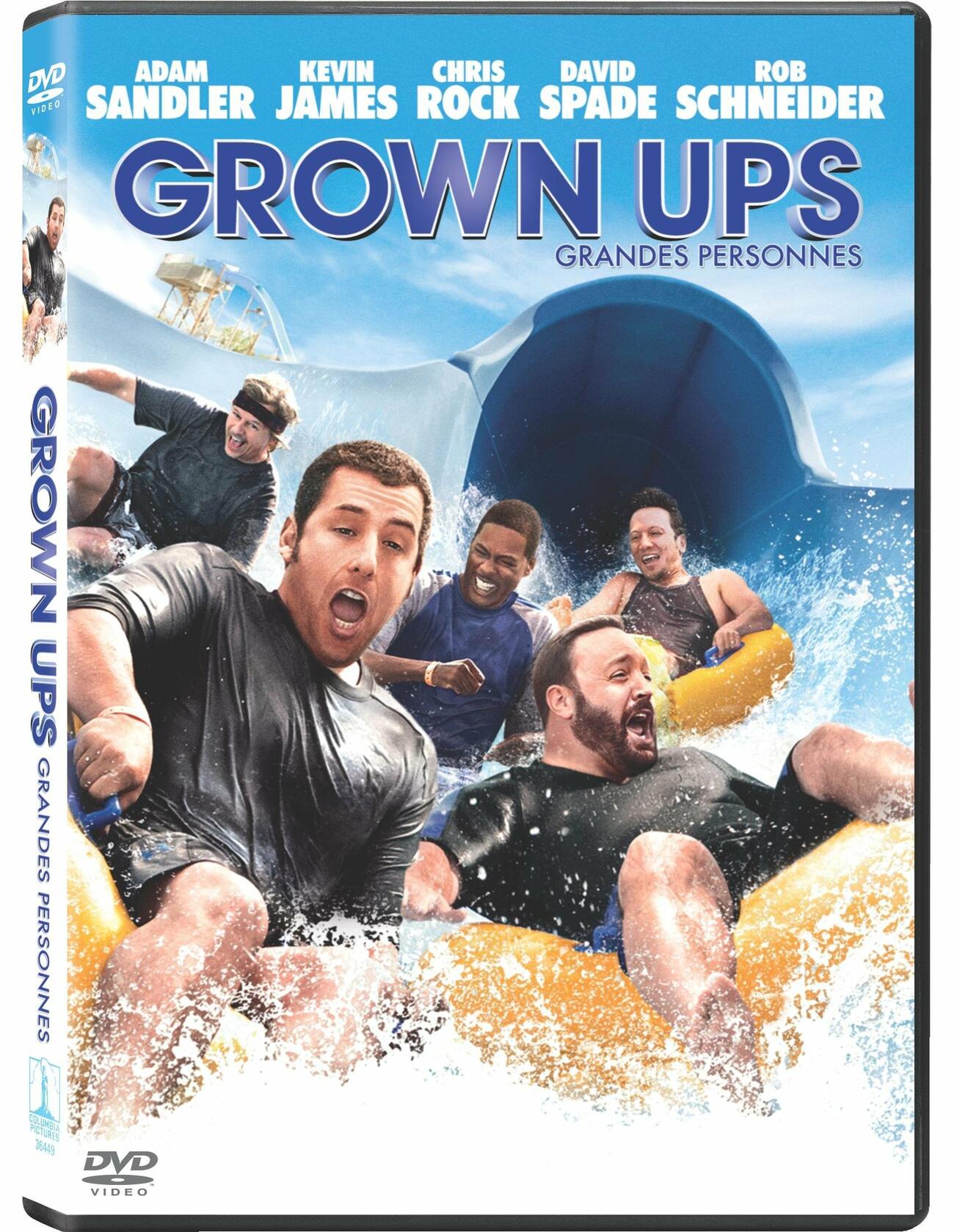 Grown Ups Bilingual [DVD] - Very Good