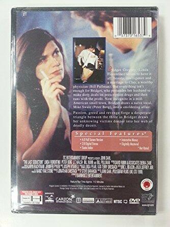 Last Seduction [DVD] - Very Good