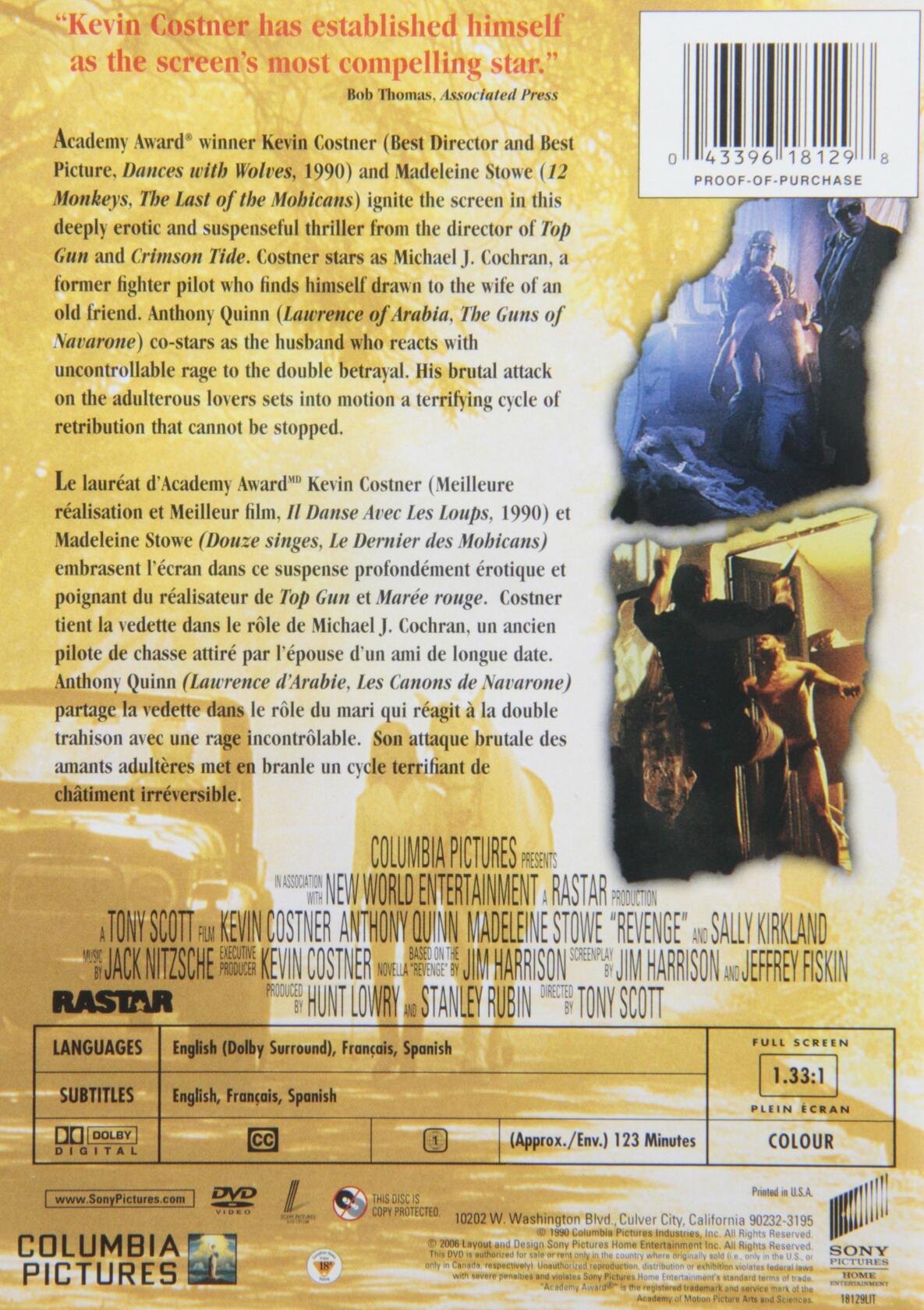 Revenge Bilingual [DVD] - Very Good