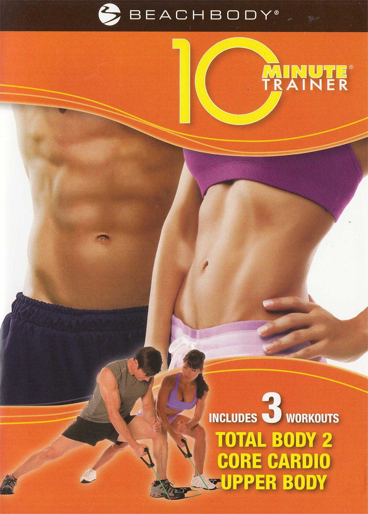 Tony Horton's 10 Minute Trainer (Includes 3 Workouts: Total Body 2 [DVD] - Very Good