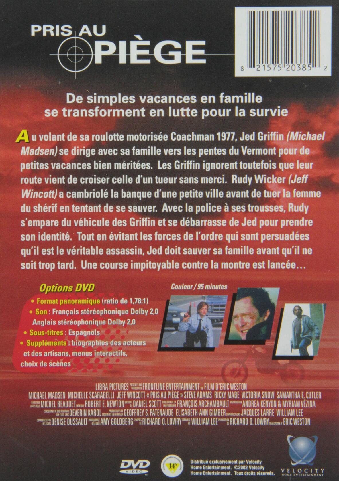 Pris Au Piege (Bilingual) [DVD] - Very Good