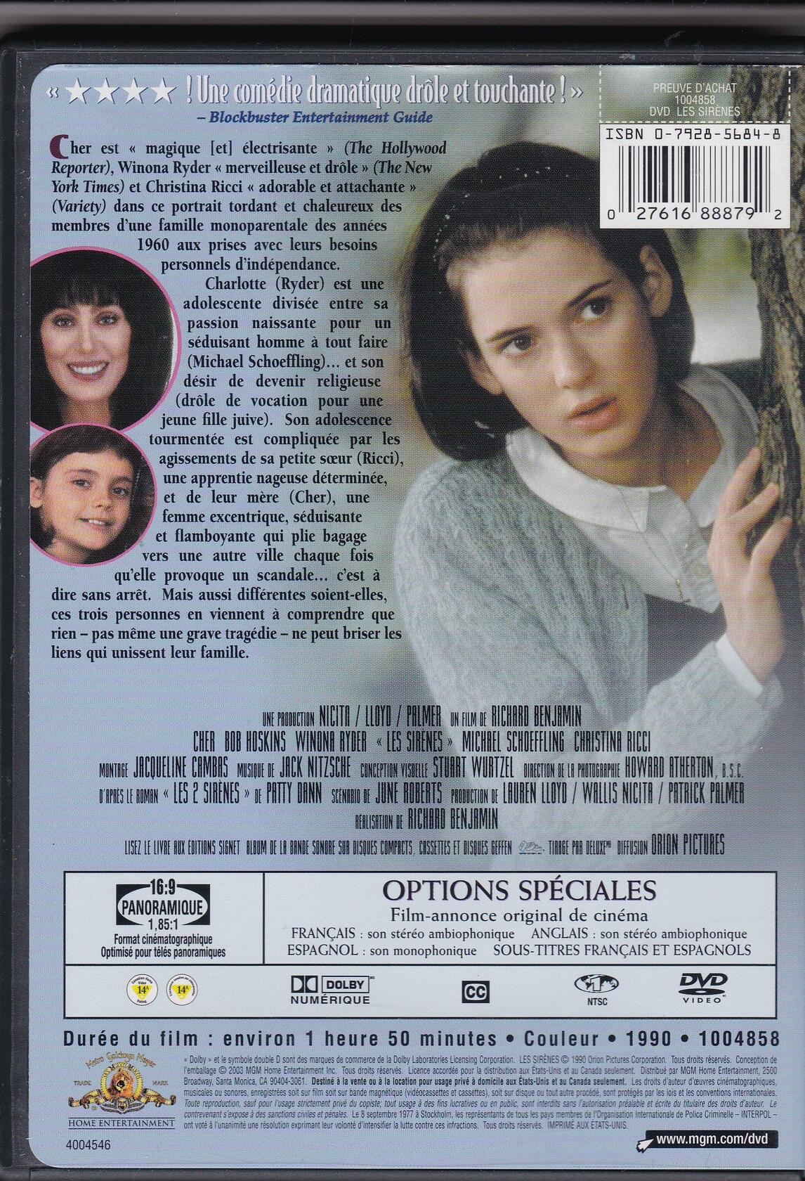 Mermaids [DVD] - Very Good