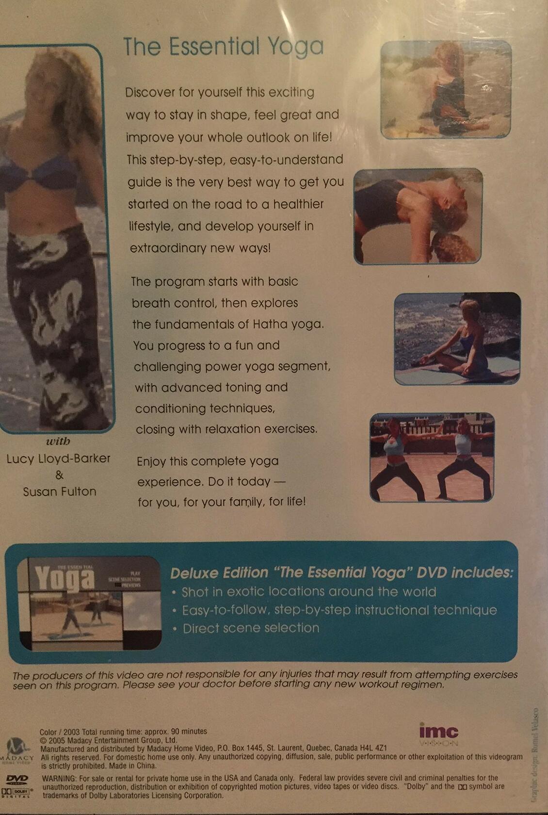 Essential Yoga, The [Import] [DVD] - Very Good