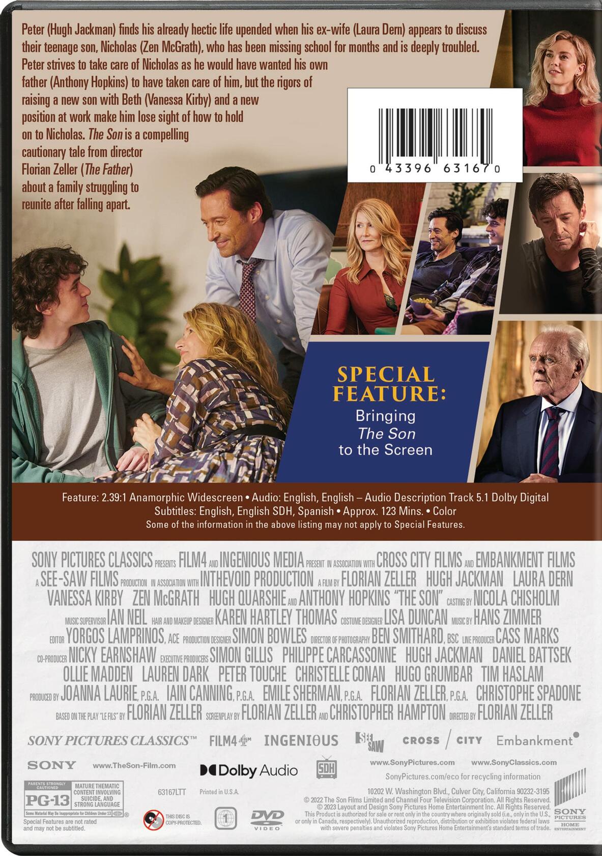 The Son [DVD] - Very Good