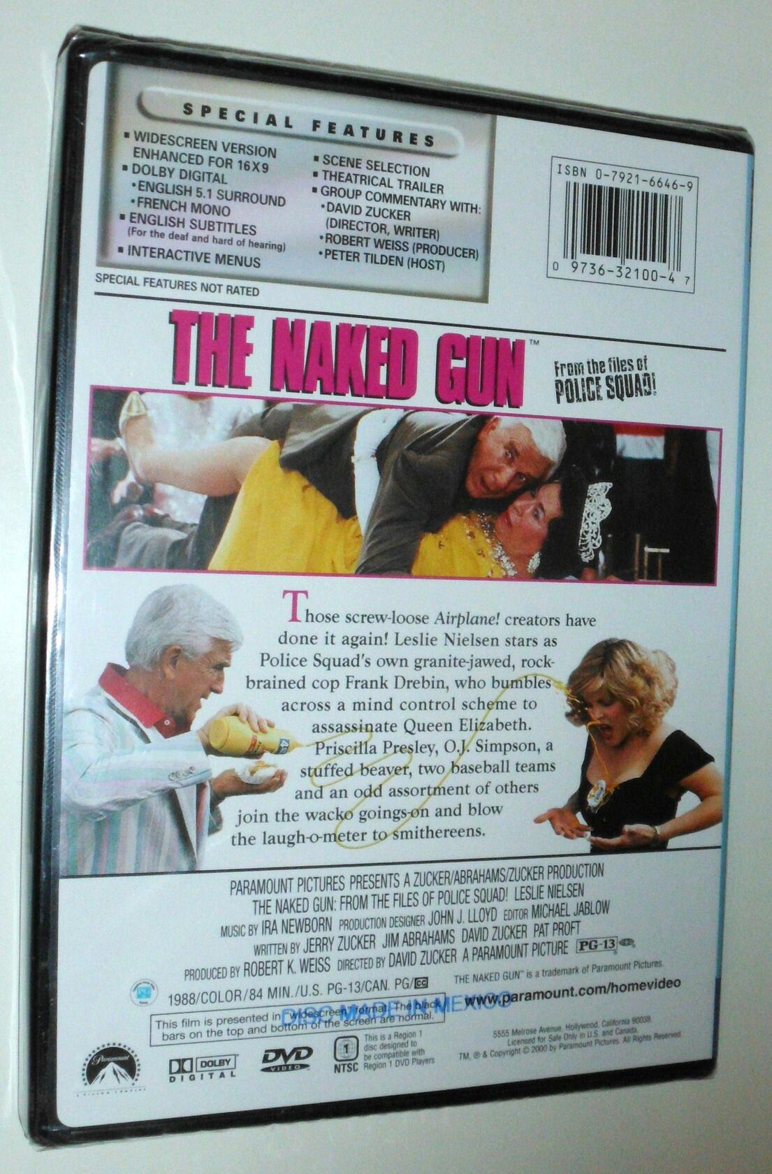 Naked Gun: From the Files of Police Squad [DVD] - Very Good