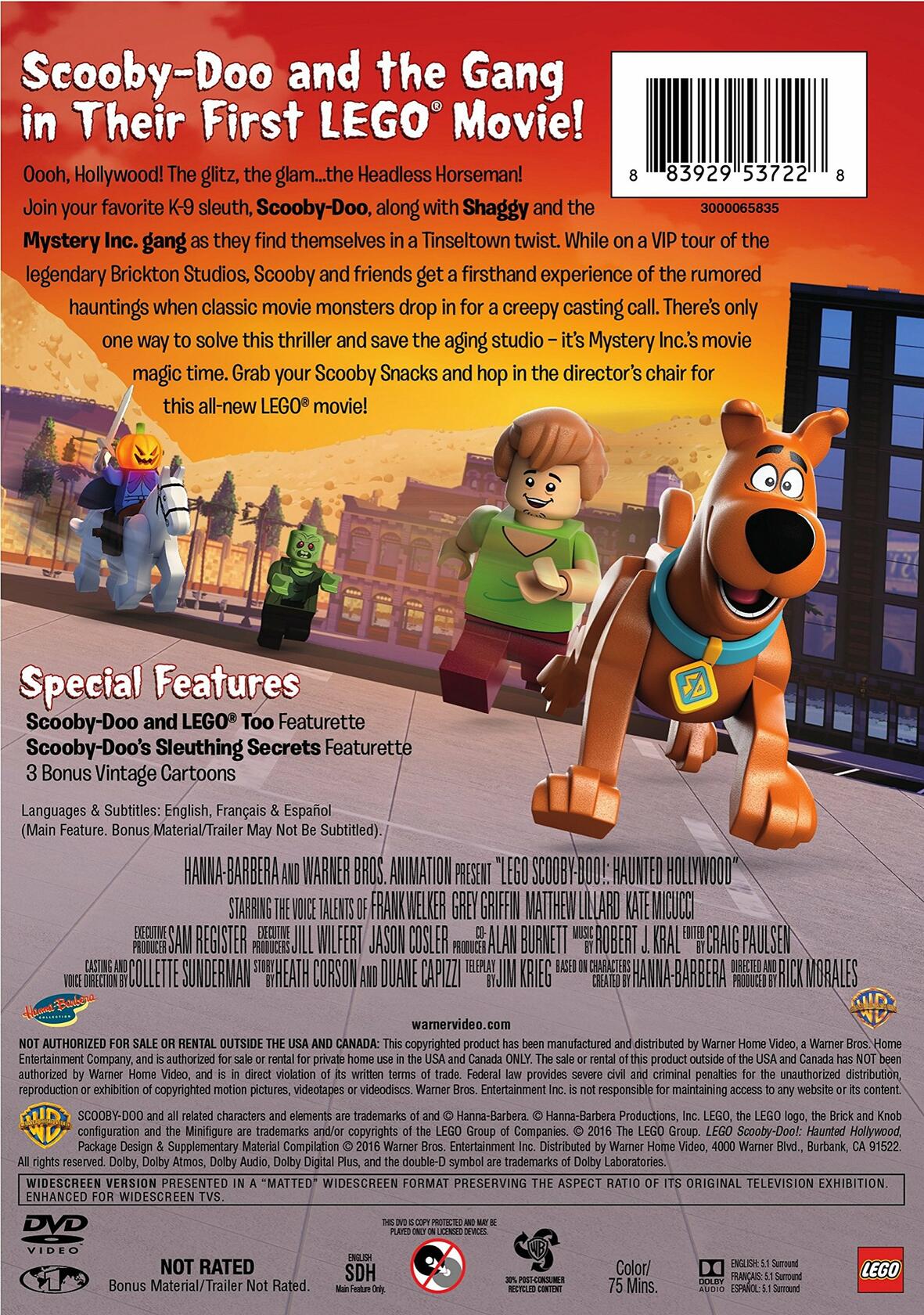 Lego Scooby: Haunted Hollywood [Import] [DVD] - Very Good
