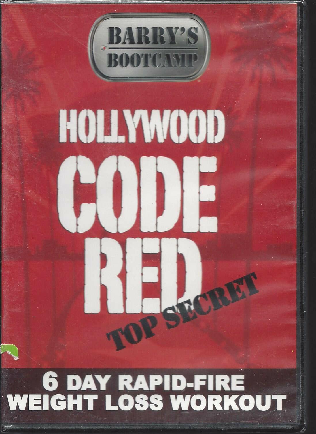 Hollywood Code Red: 6 day Rapid-Fire Weight Loss Workout [Barry's Bootcamp] [DVD-ROM] - Very Good