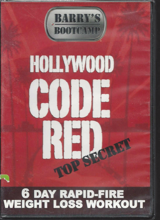 Hollywood Code Red: 6 day Rapid-Fire Weight Loss Workout [Barry's Bootcamp] [DVD-ROM] - Very Good