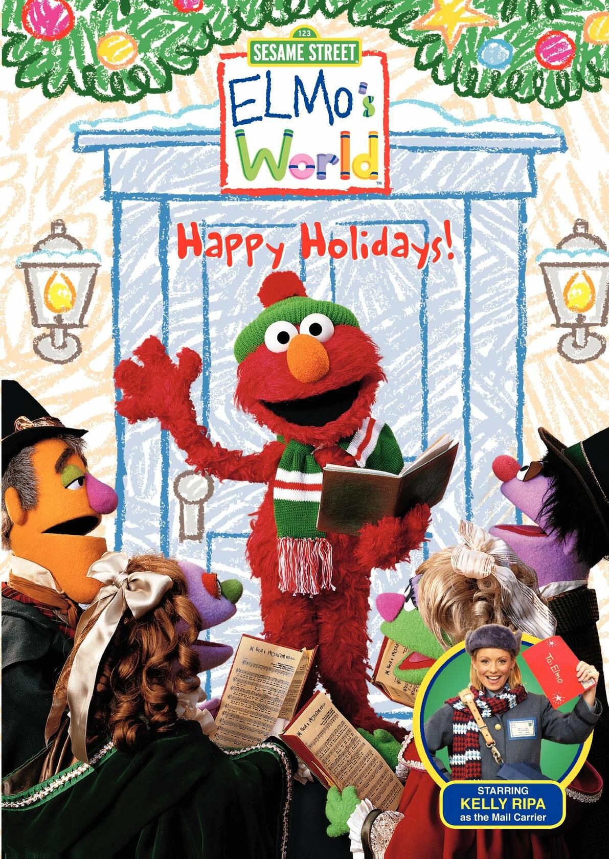 Elmos World: Happy Holidays [DVD] - Very Good