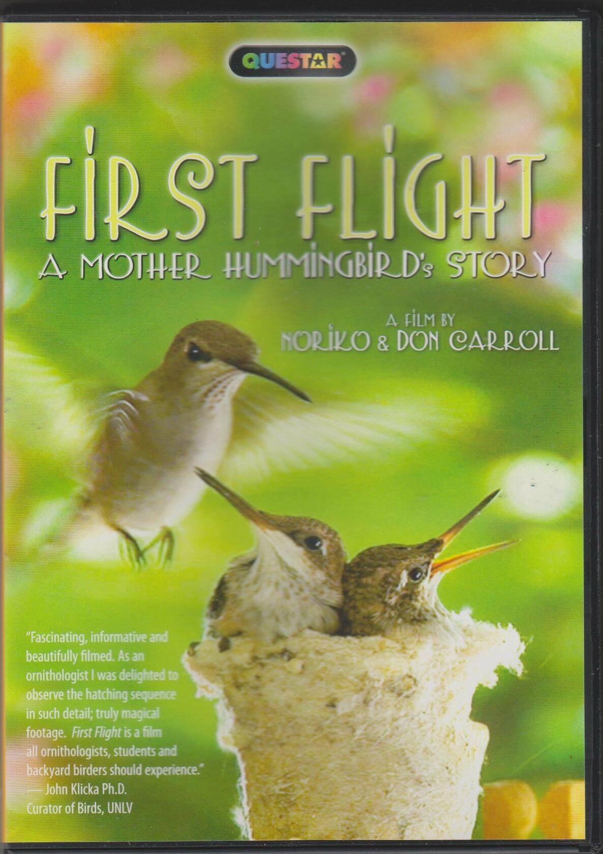 First Flight - A Mother Hummingbird's Story [DVD] - Very Good