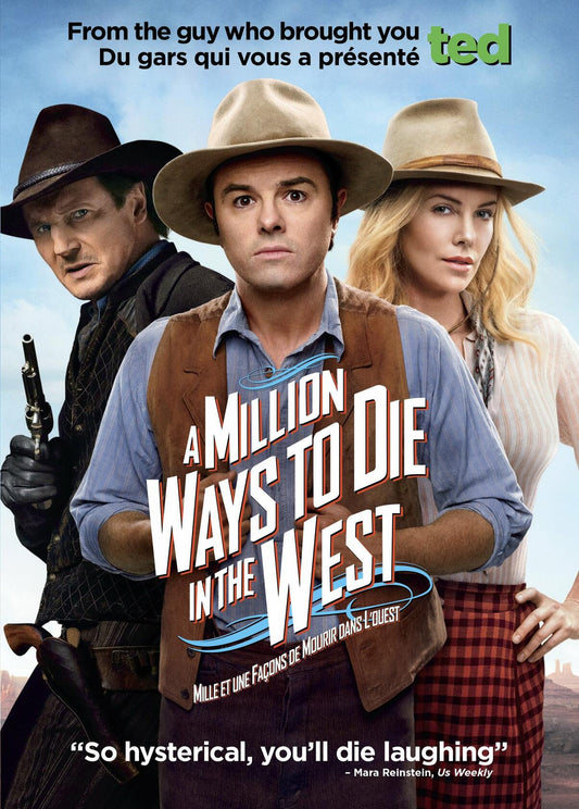 A Million Ways to Die in the West [DVD] - Very Good