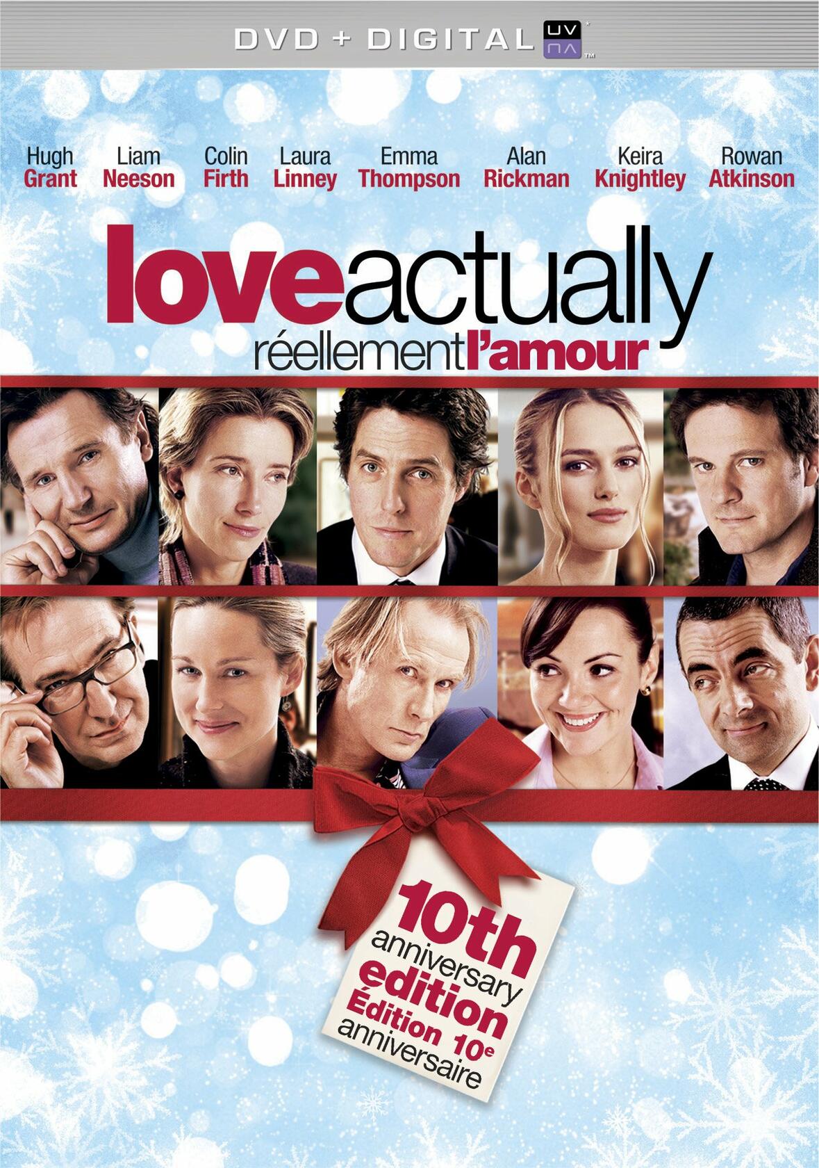 Love Actually - 10th Anniversary/ Reellement l'amour (Bilingual) [DVD + Digital Copy + UltraViolet) [DVD] - Very Good