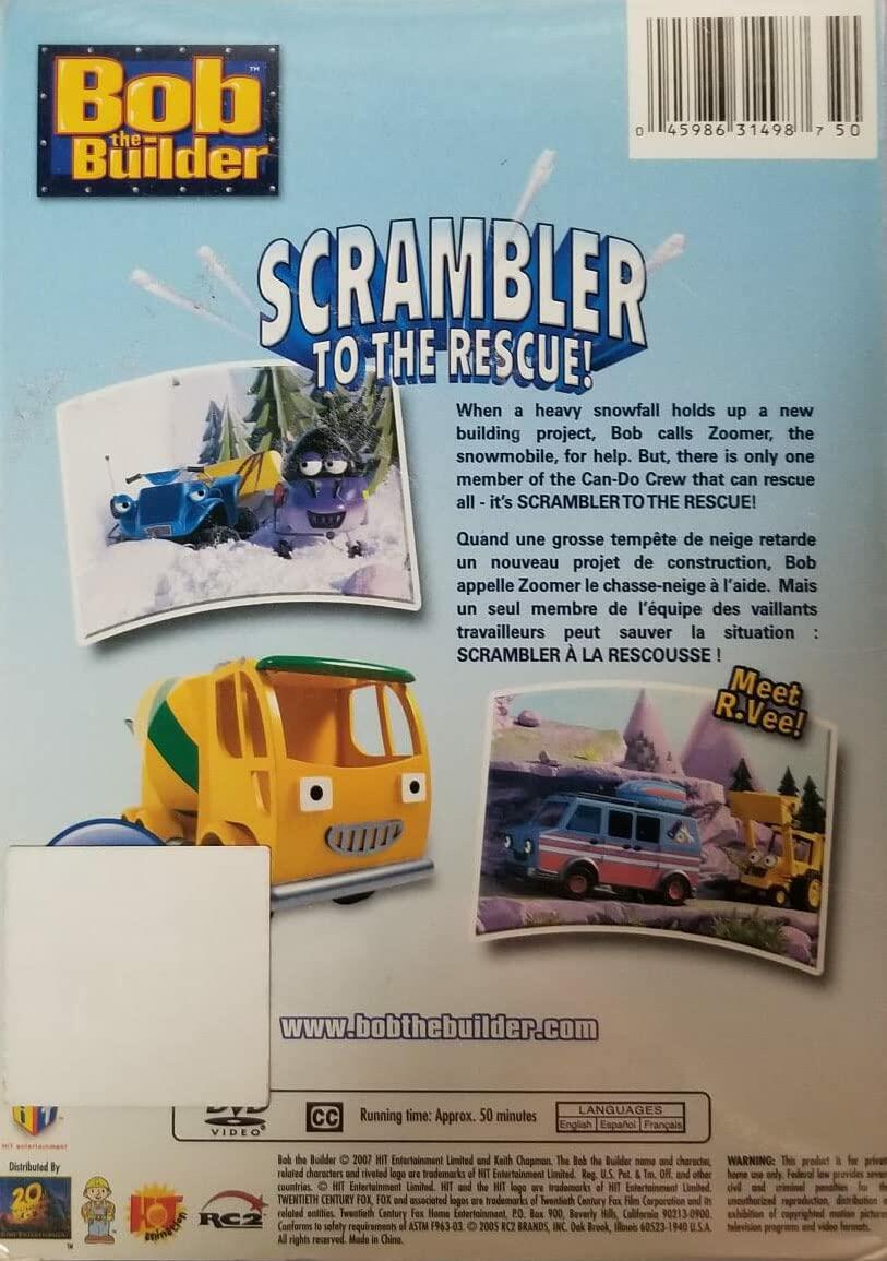 Bob the Builder: Scrambler to the Rescue [DVD] - Very Good
