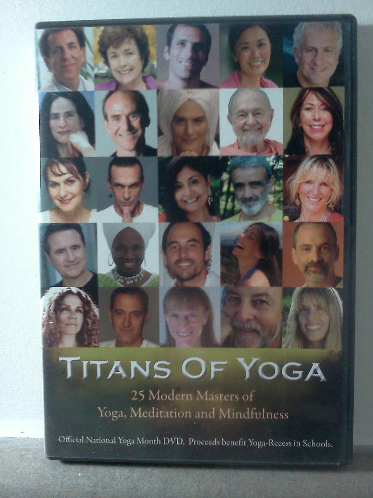Titans Of Yoga: 25 Modern Masters Of Yoga, Meditation And Mindfulness [DVD] - Very Good