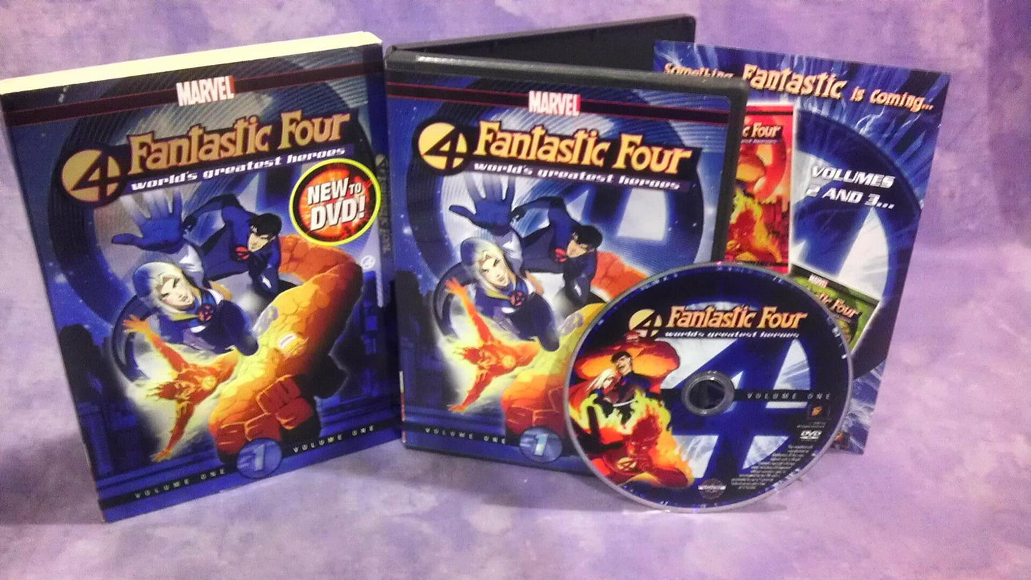 Fantastic Four Vol. 1: World's Greatest Heroes [DVD] - Very Good