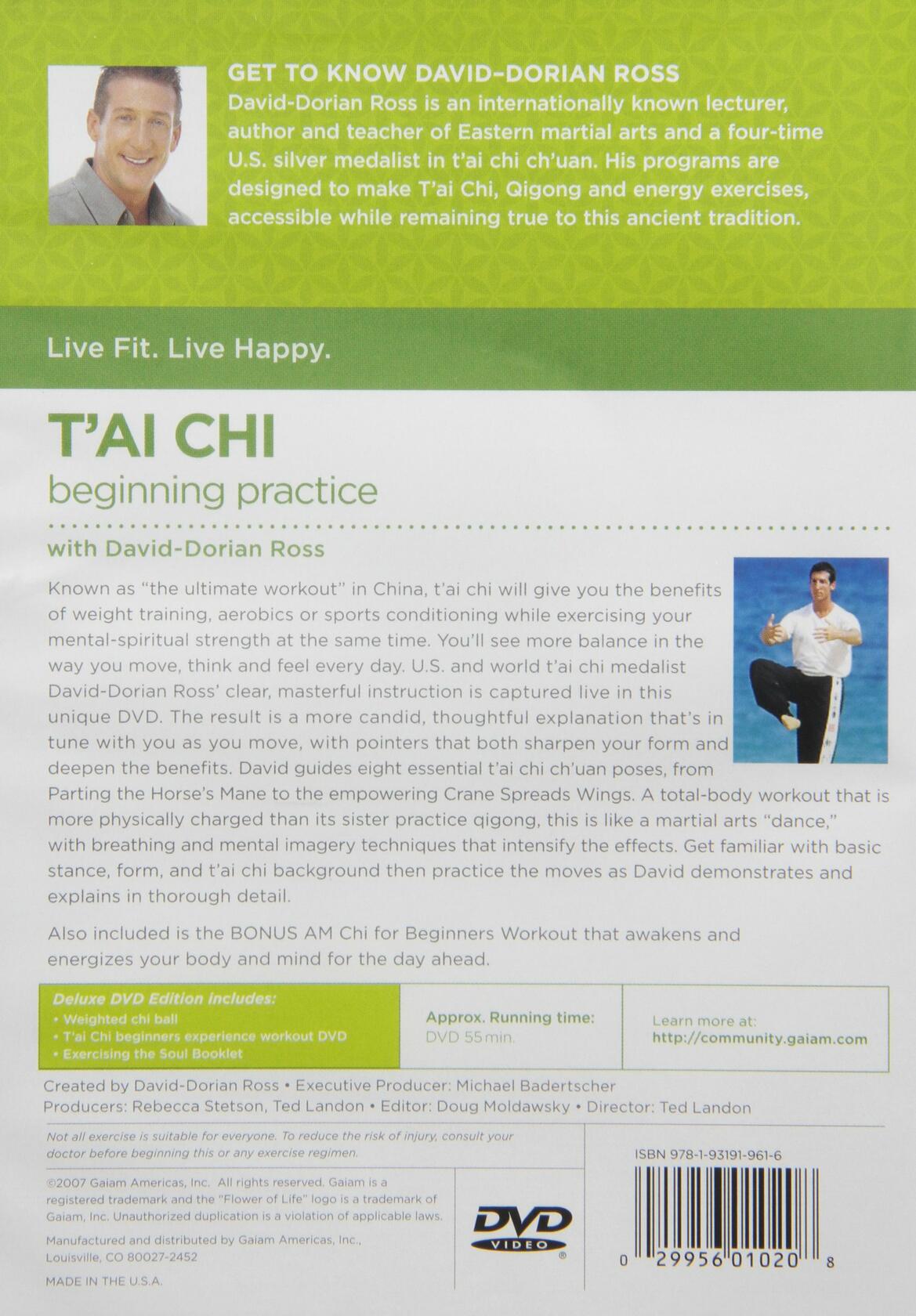 TAI CHI BEGINNING PRACTICE [DVD] - Very Good