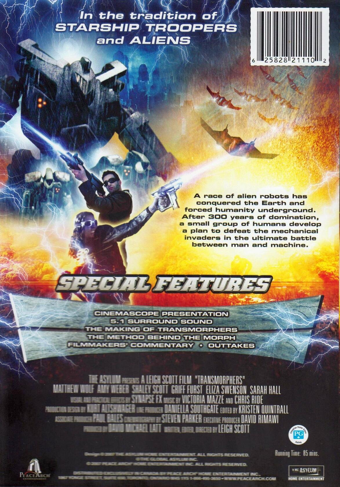 Transmorphers [DVD] - Very Good