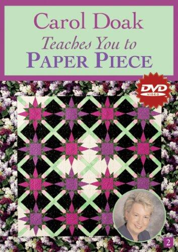 Carol Doak Teaches You to Paper Piece [DVD] - Very Good