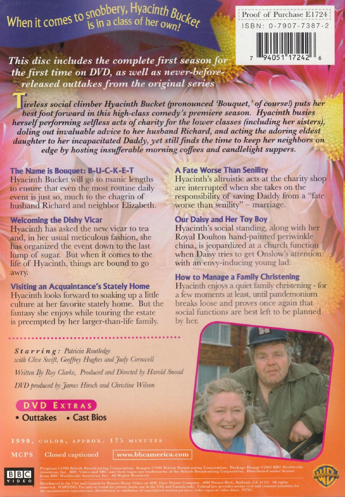 Keeping Up Appearances, Vol. 1: My Way or the Hyacinth Way [DVD] - Very Good