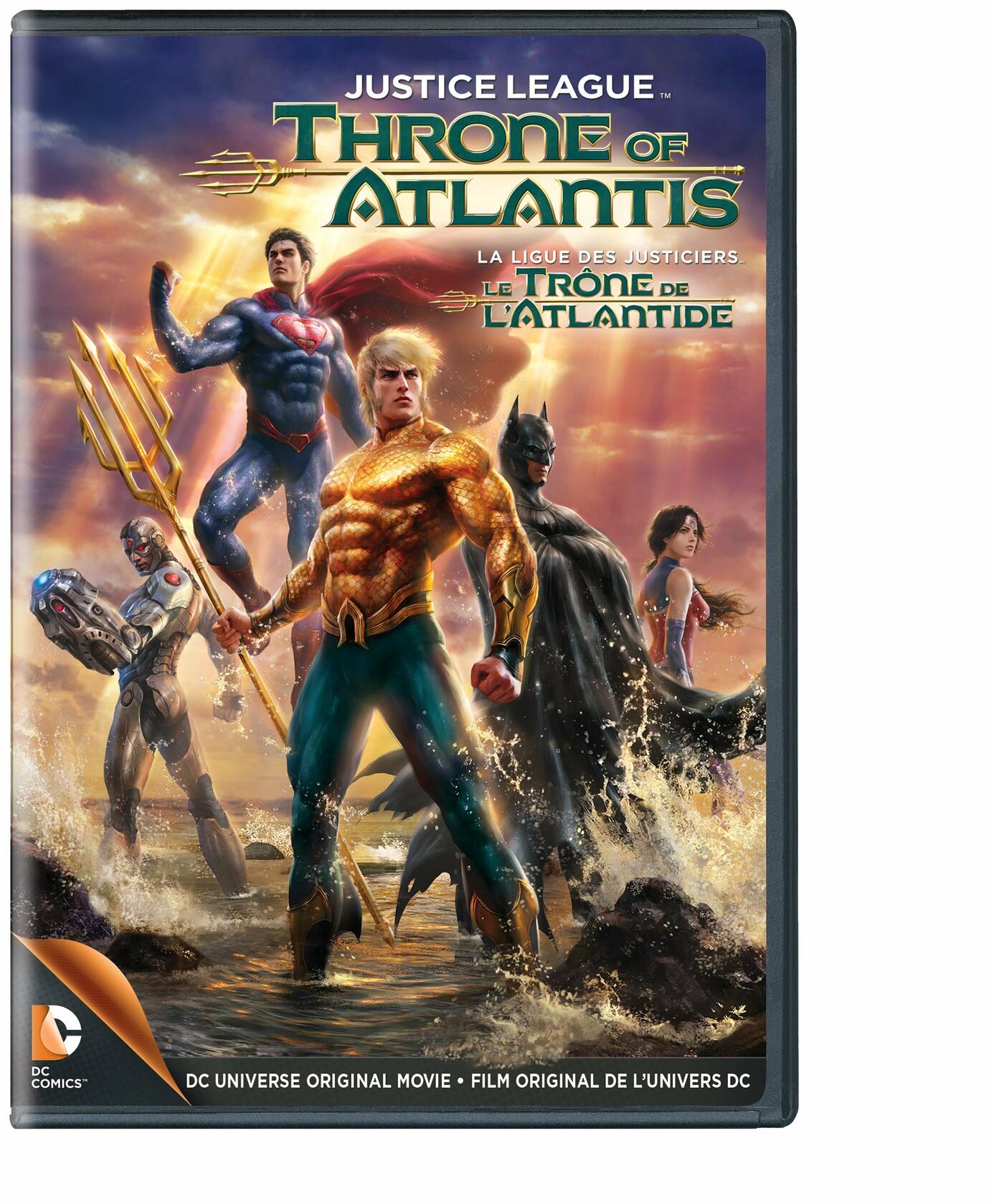 Justice League: Throne of Atlantis [DVD] - Very Good