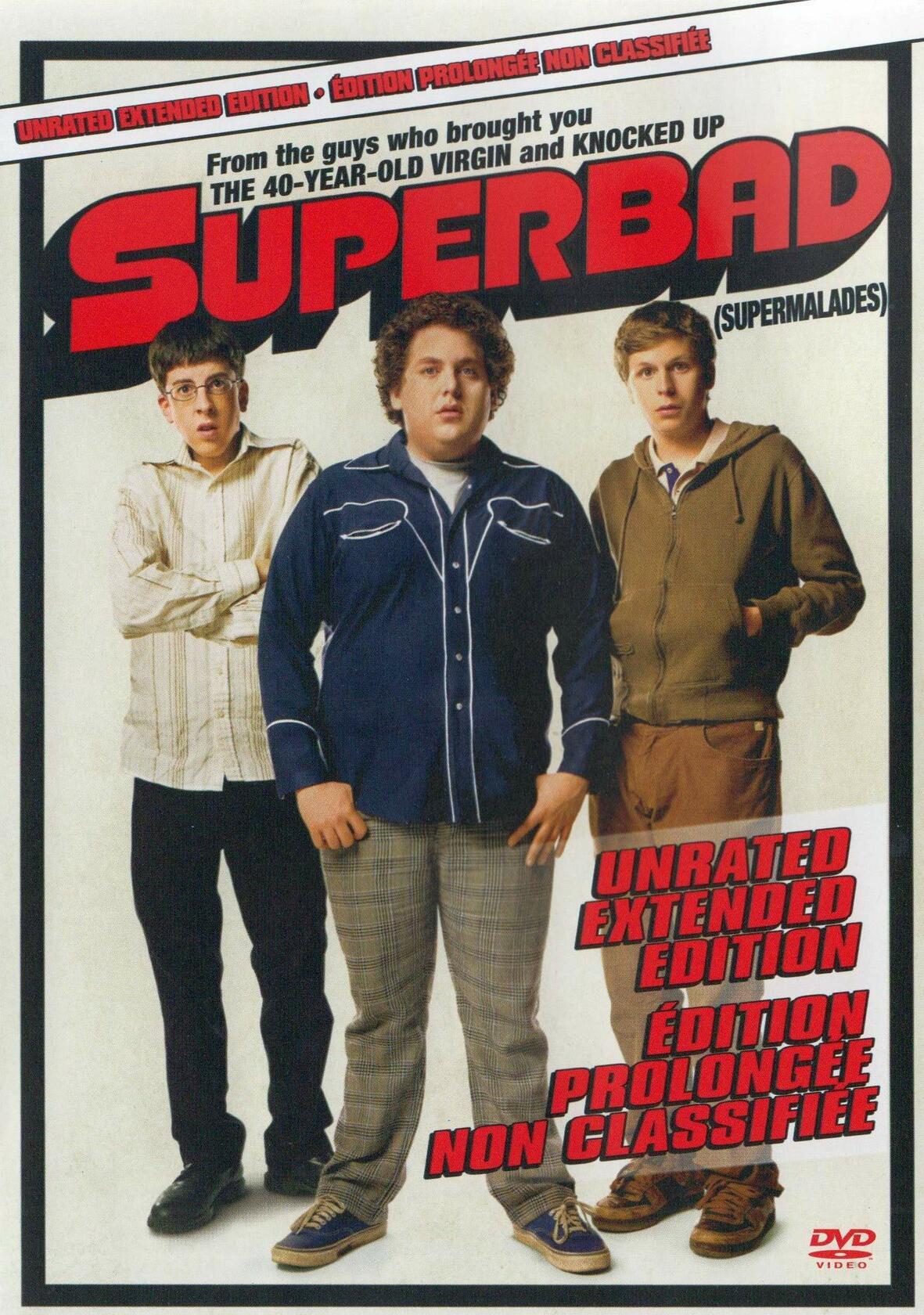 Superbad (Unrated, Extended Cut) Bilingual [DVD] - Very Good