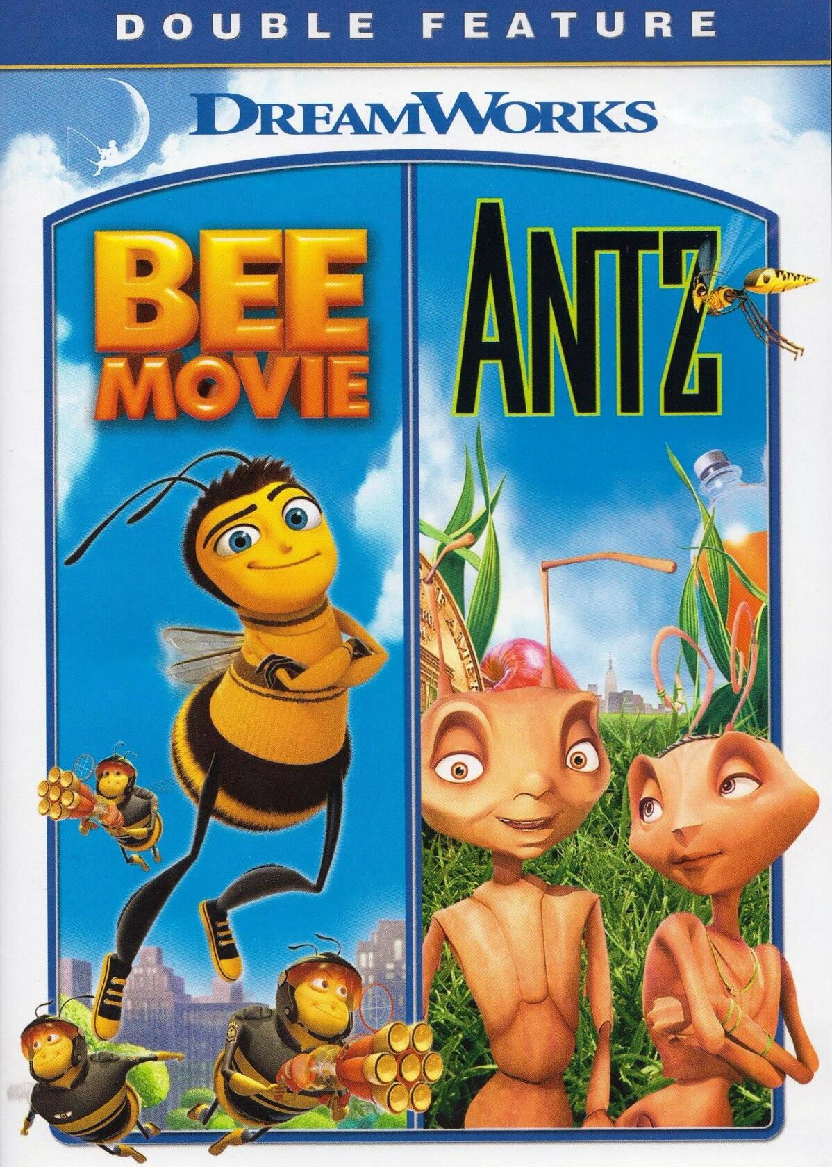 Bee Movie / Antz [DVD] - Very Good