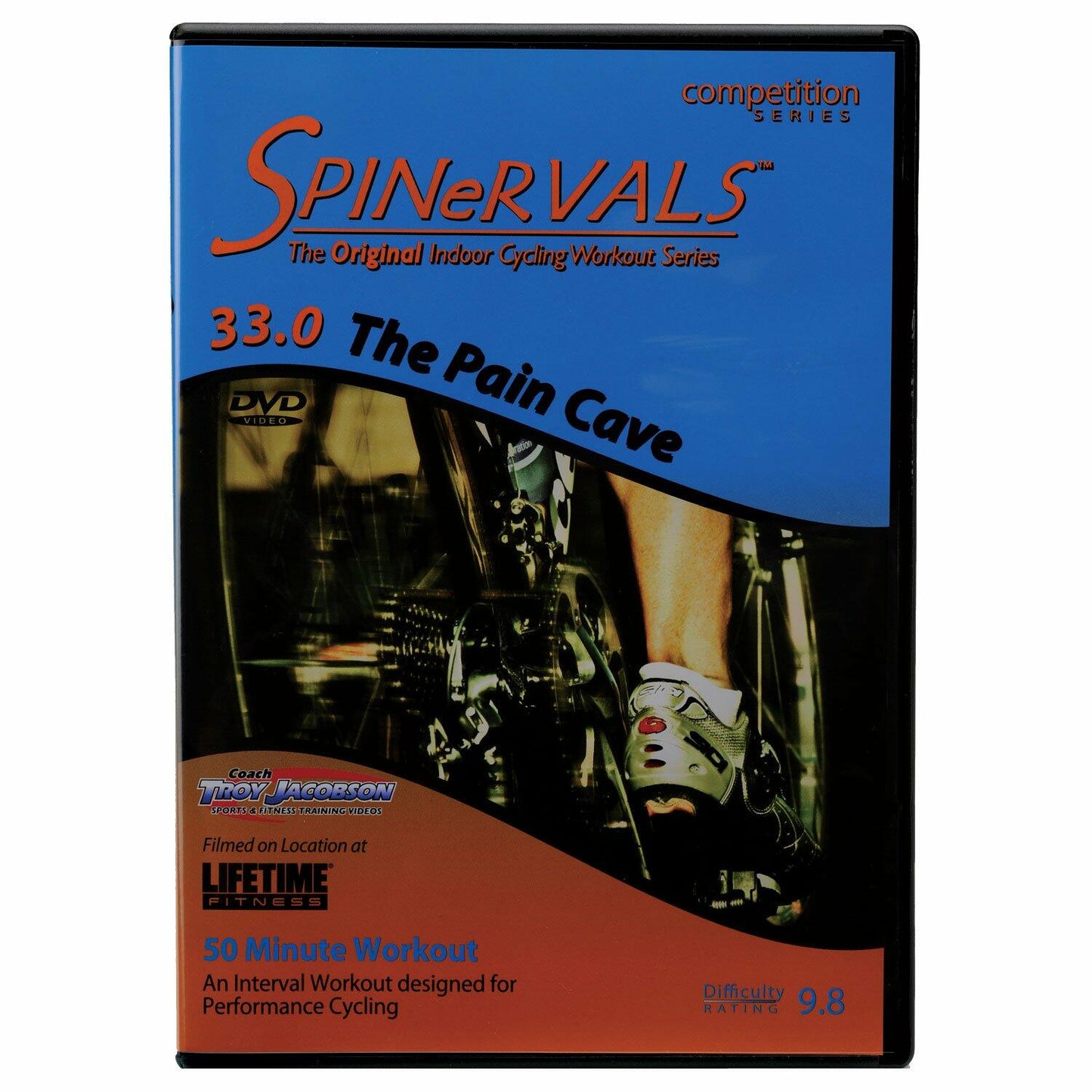 Spinervals 33.0 The Pain Cave DVD - Very Good