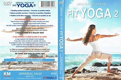 Fit Yoga 2, Healthy Body Program, Programme Pour Un Corps En Sante... Lifestyle - Style de Vie (English & Francais) [DVD] - Very Good