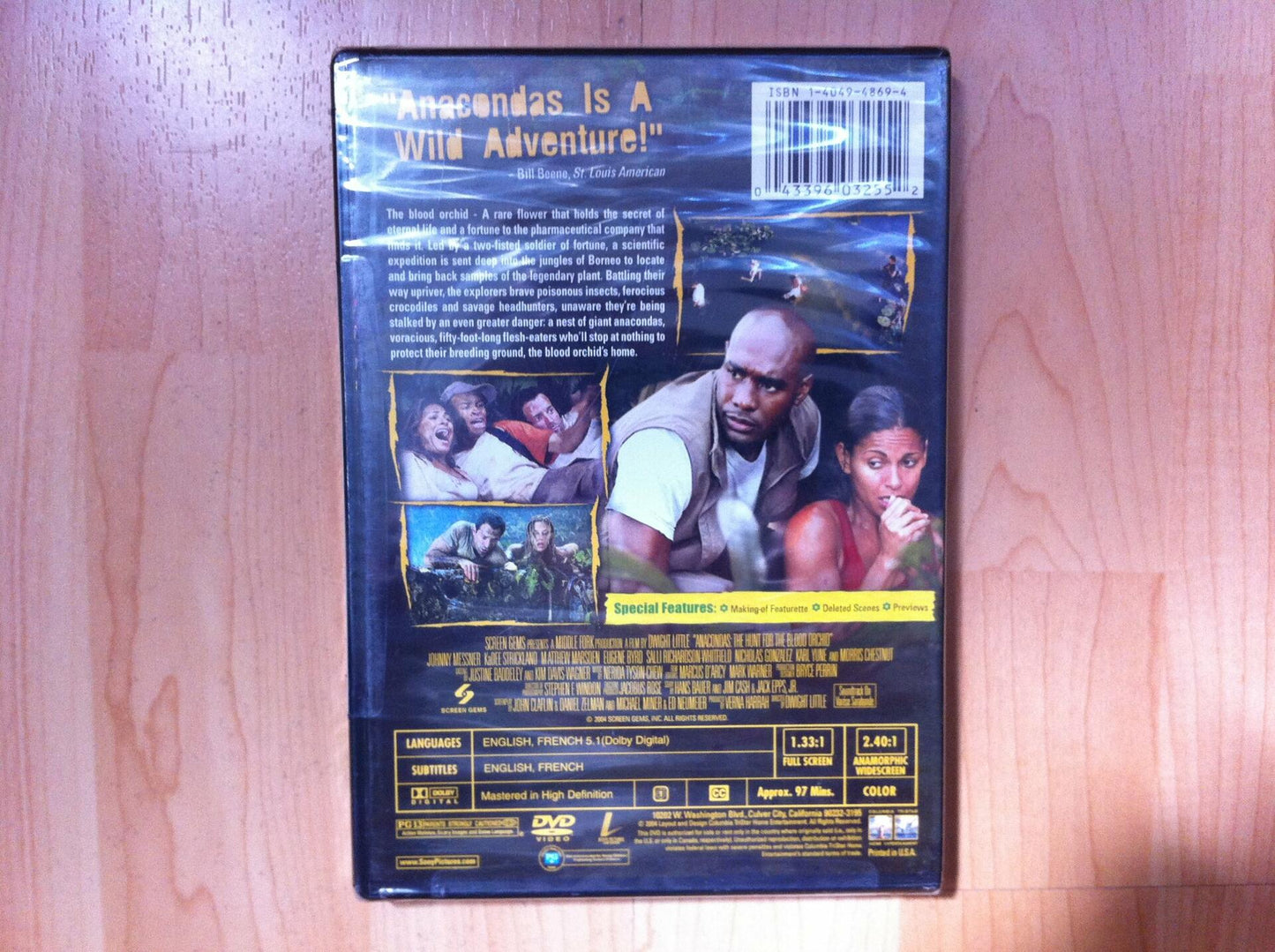 Anacondas: The Hunt For the Blood Orchid (Bilingual) [DVD] - Very Good