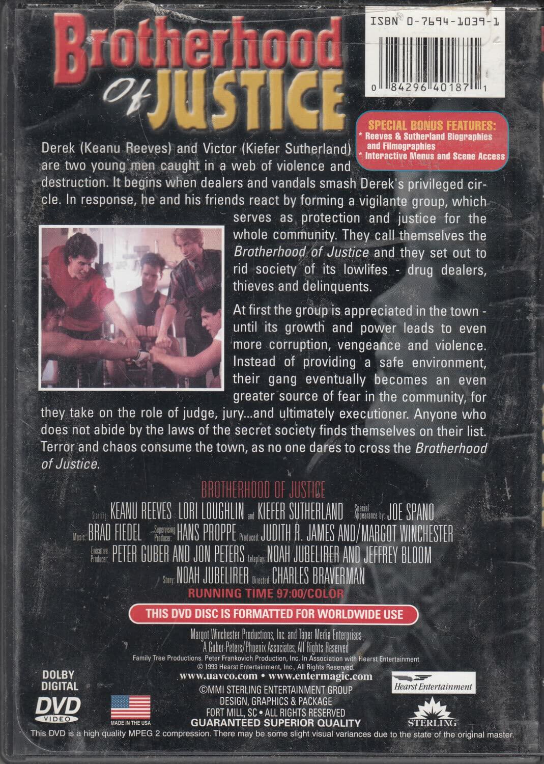 Brotherhood of Justice [Import] [DVD] - Very Good