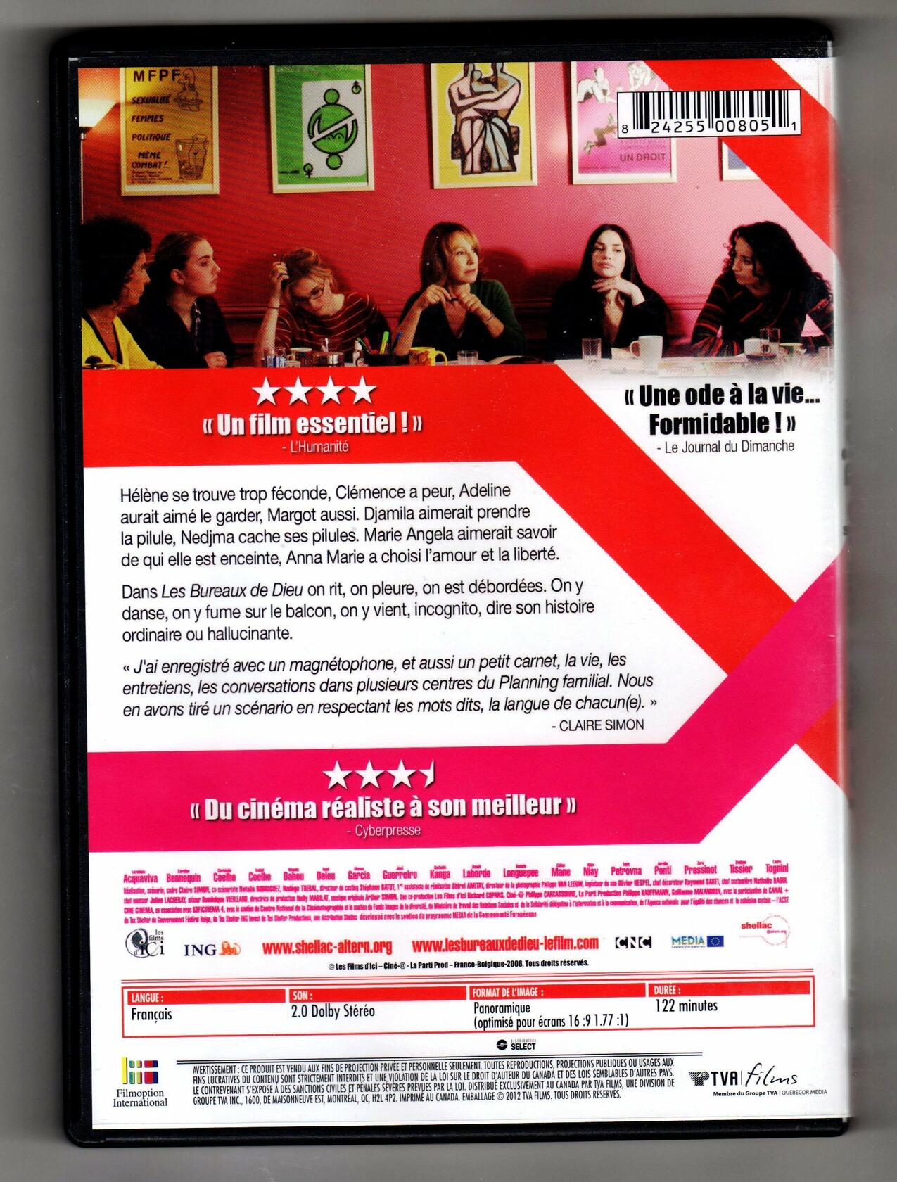 Les bureau de Dieux (Bilingual) [DVD] - Very Good
