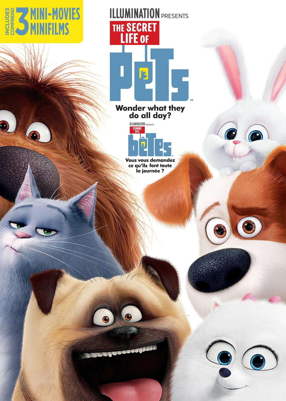The Secret Life of Pets [DVD] (Bilingual) [DVD] - Very Good