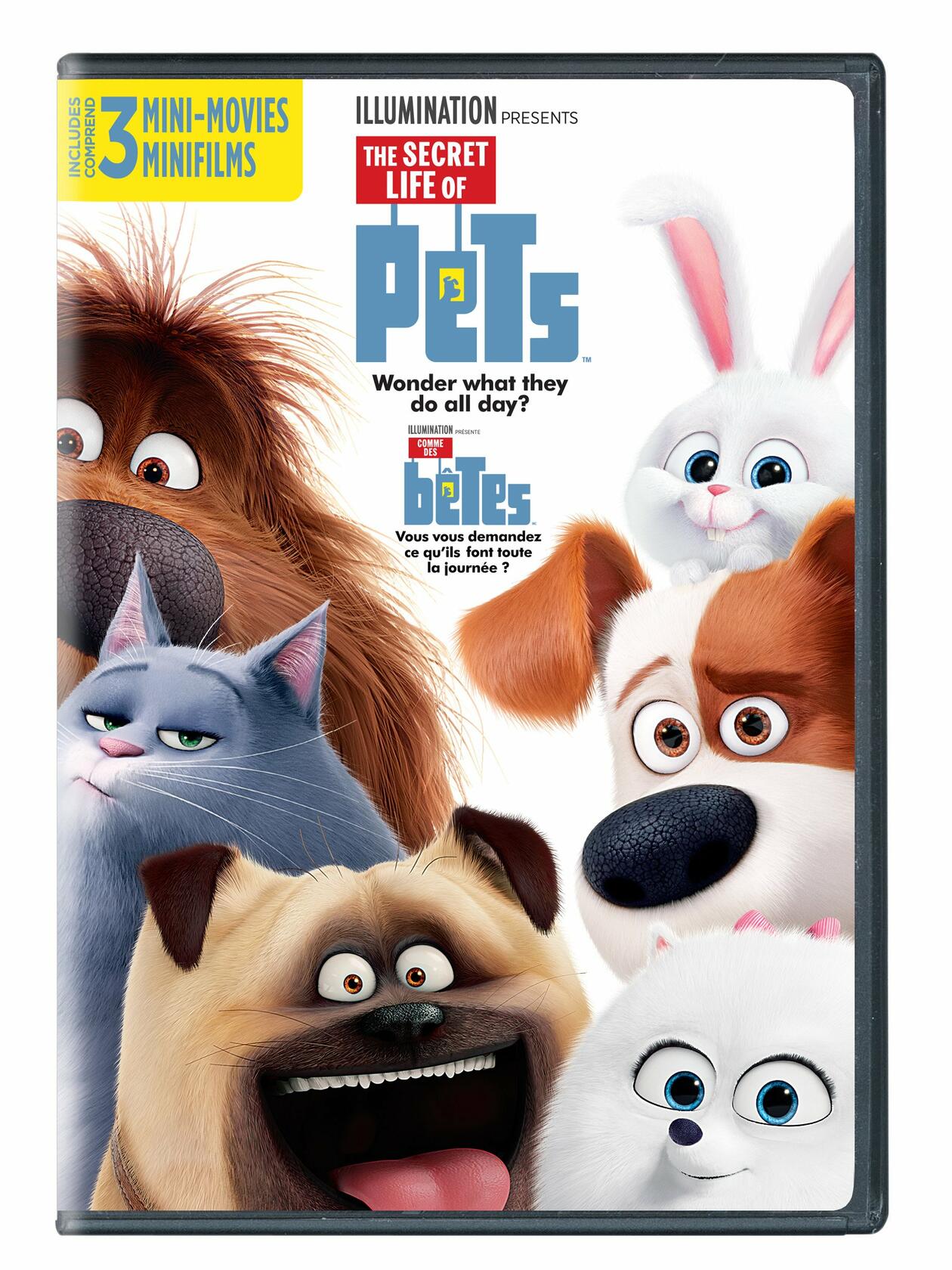 The Secret Life of Pets [DVD] (Bilingual) [DVD] - Very Good