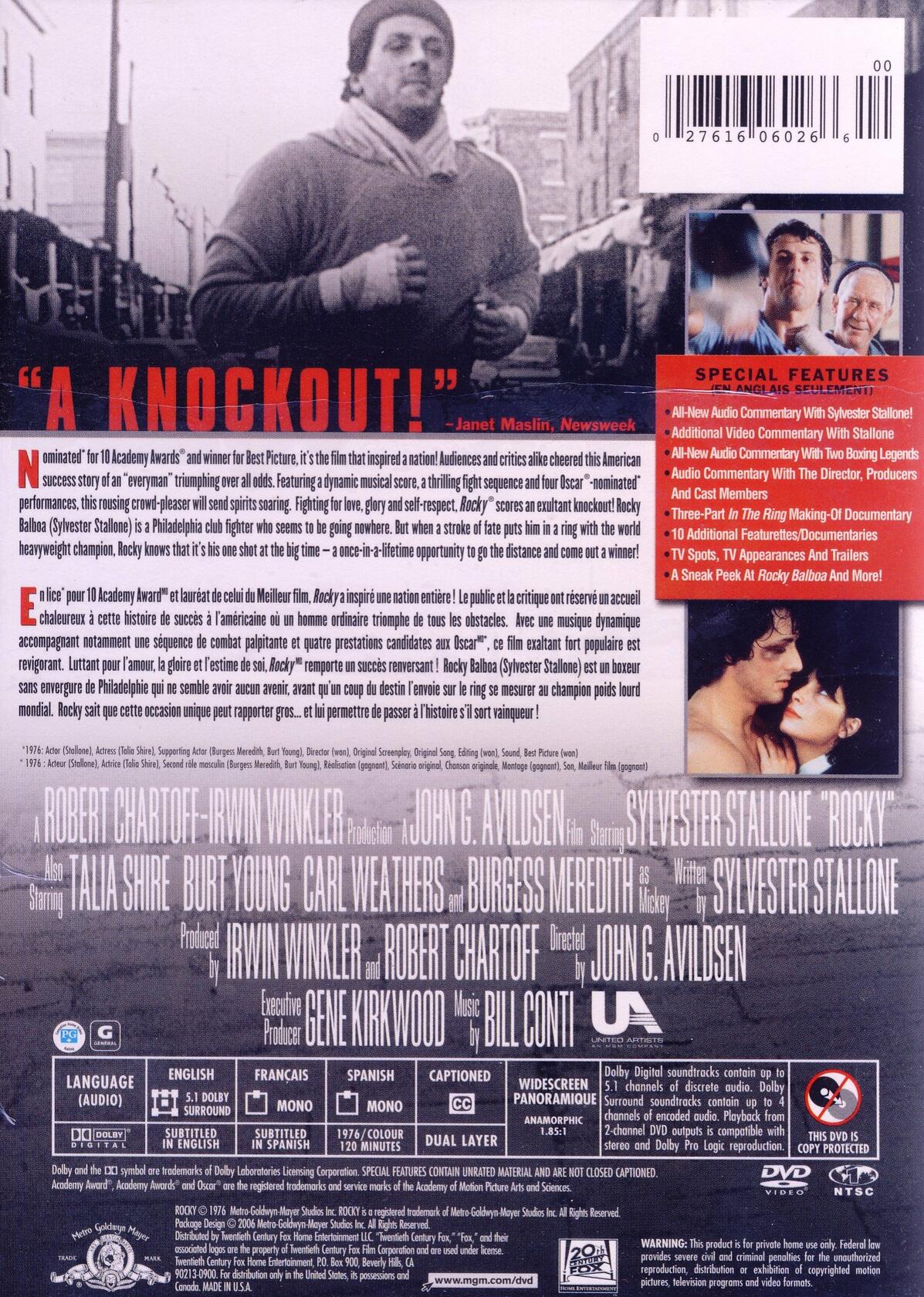 Rocky (2-disc Collector's Edition) [DVD] - Very Good