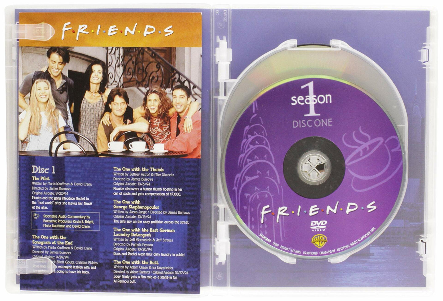 Friends: Season 1 [DVD] - Very Good