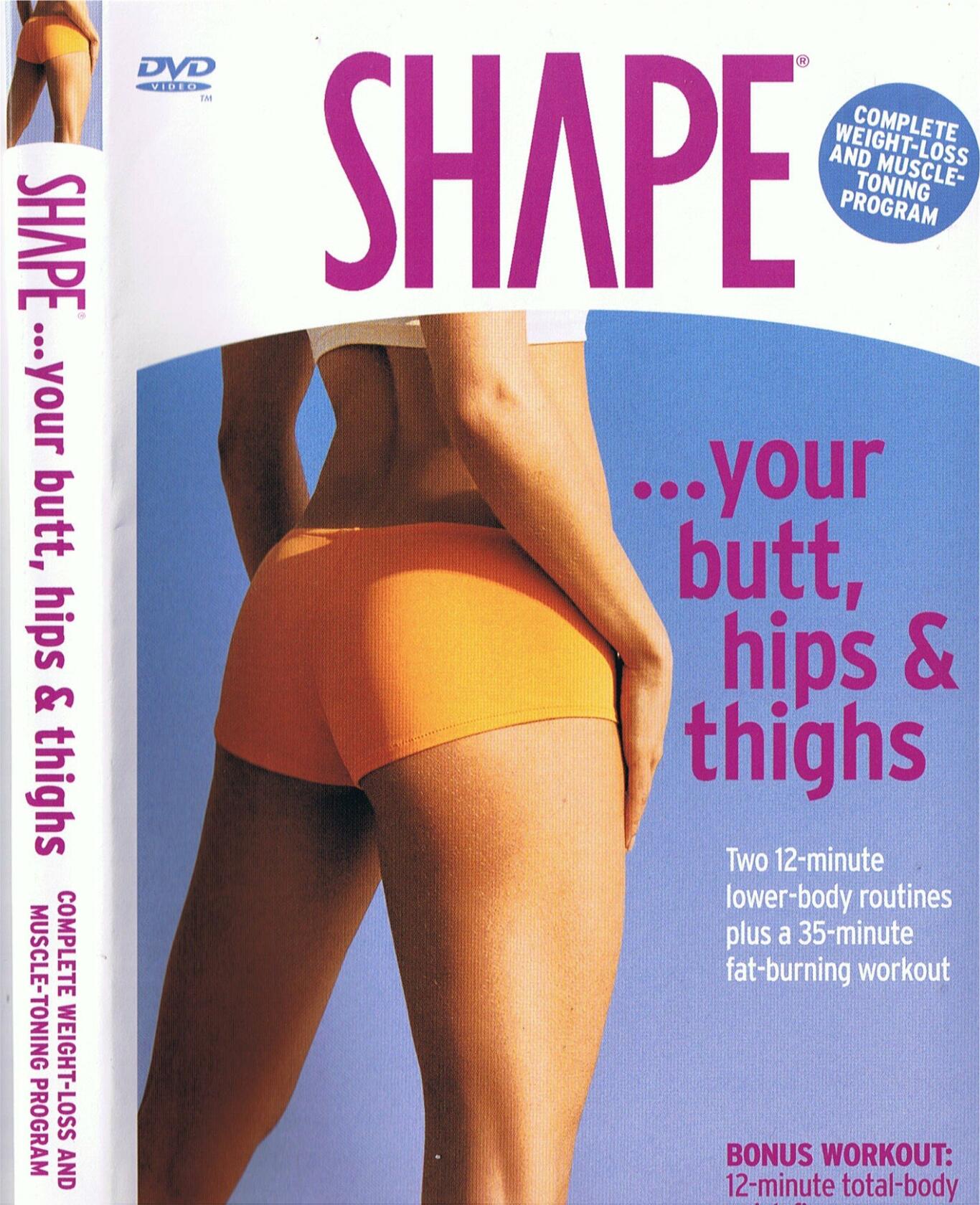 Shape ...Your Butt, Hips & Thighs [DVD] - Very Good