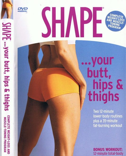 Shape ...Your Butt, Hips & Thighs [DVD] - Very Good