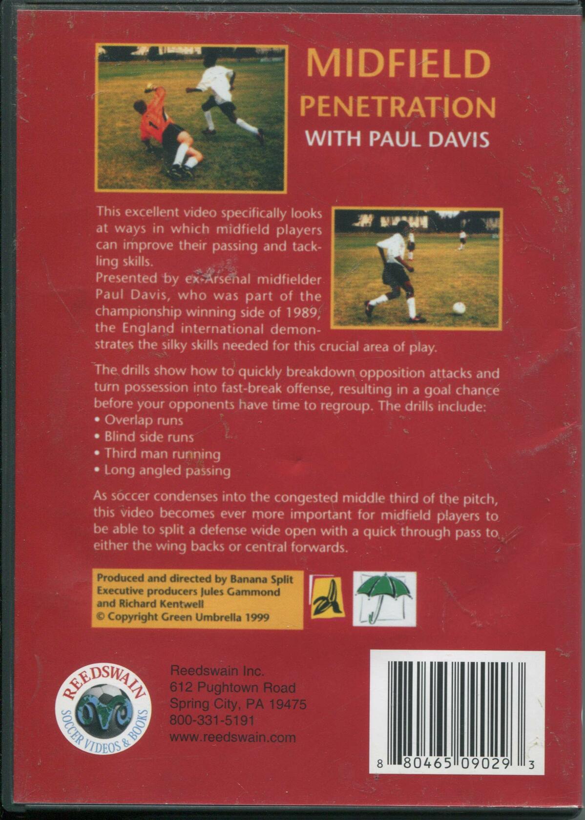 Soccer Drills - Midfield Penetration [DVD] - Very Good