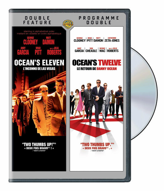 Ocean's Eleven (L'inconnu de Las Vegas) / Ocean's Twelve (Le retour de Danny Ocean) (Bilingual) [DVD]
