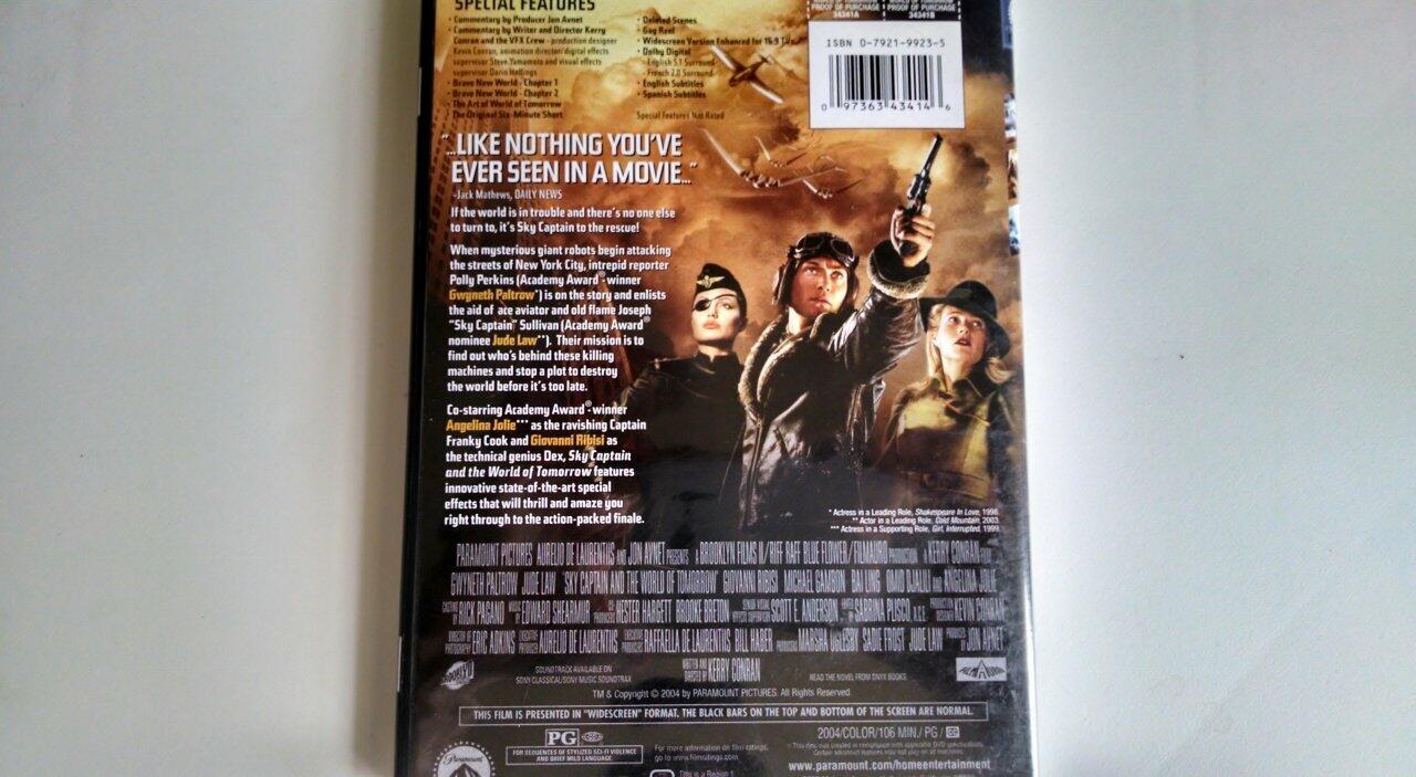 Sky Captain and the World of Tomorrow [DVD]
