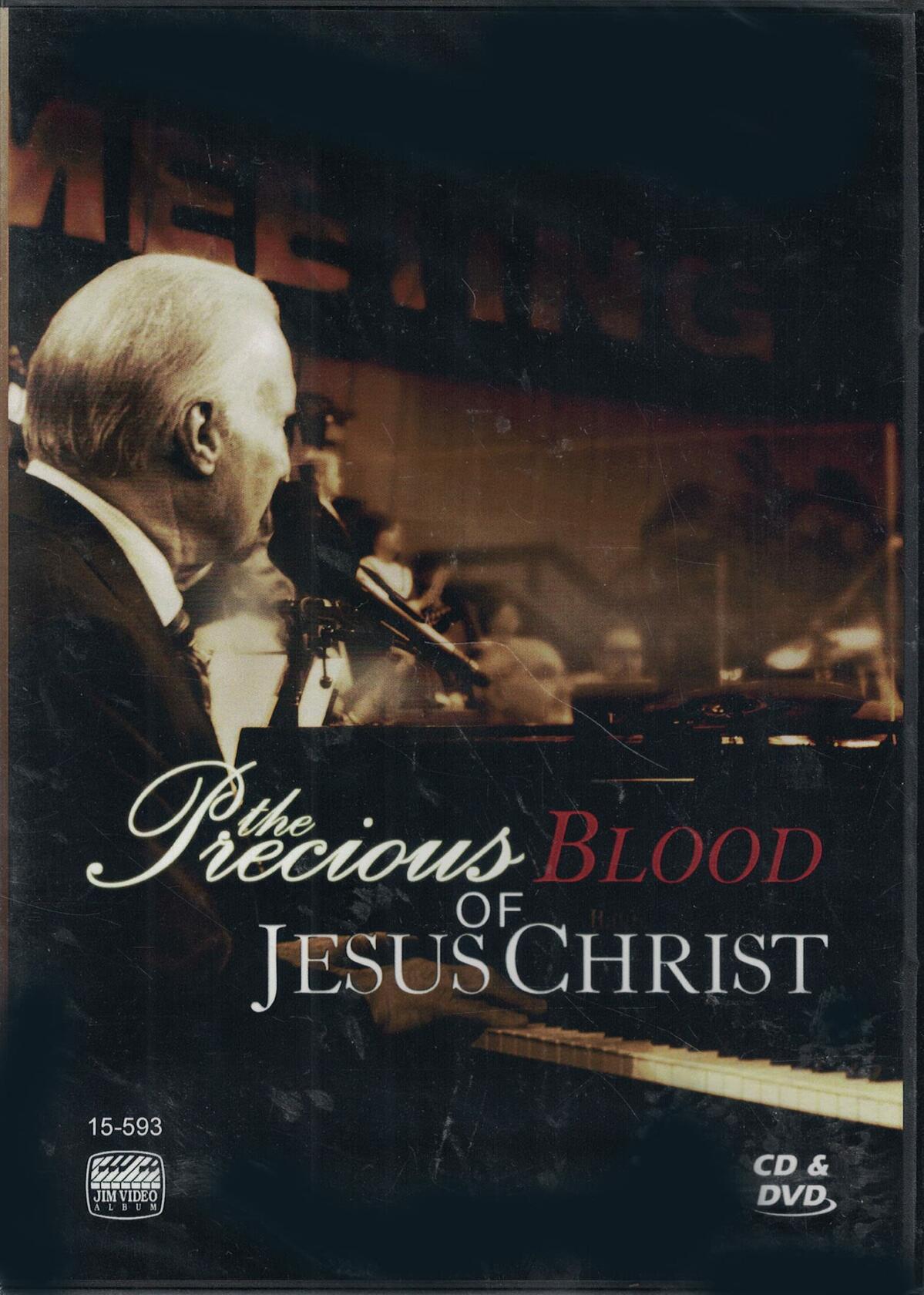 THE PRECIOUS BLOOD OF JESUS CHRIST JIMMY SWAGGART CD + DVD [DVD] - Very Good
