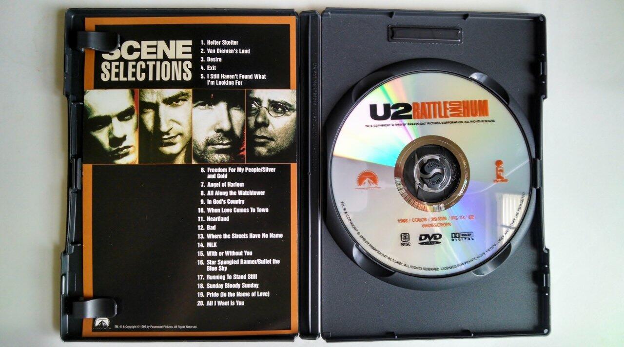 U2 Rattle and Hum (Widescreen) [DVD] - Very Good