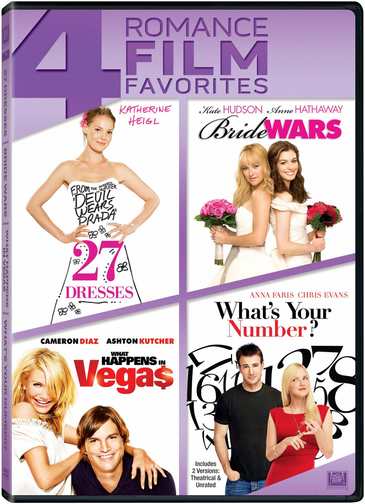27 Dresses / Bride Wars / What Happens in Vegas [DVD]