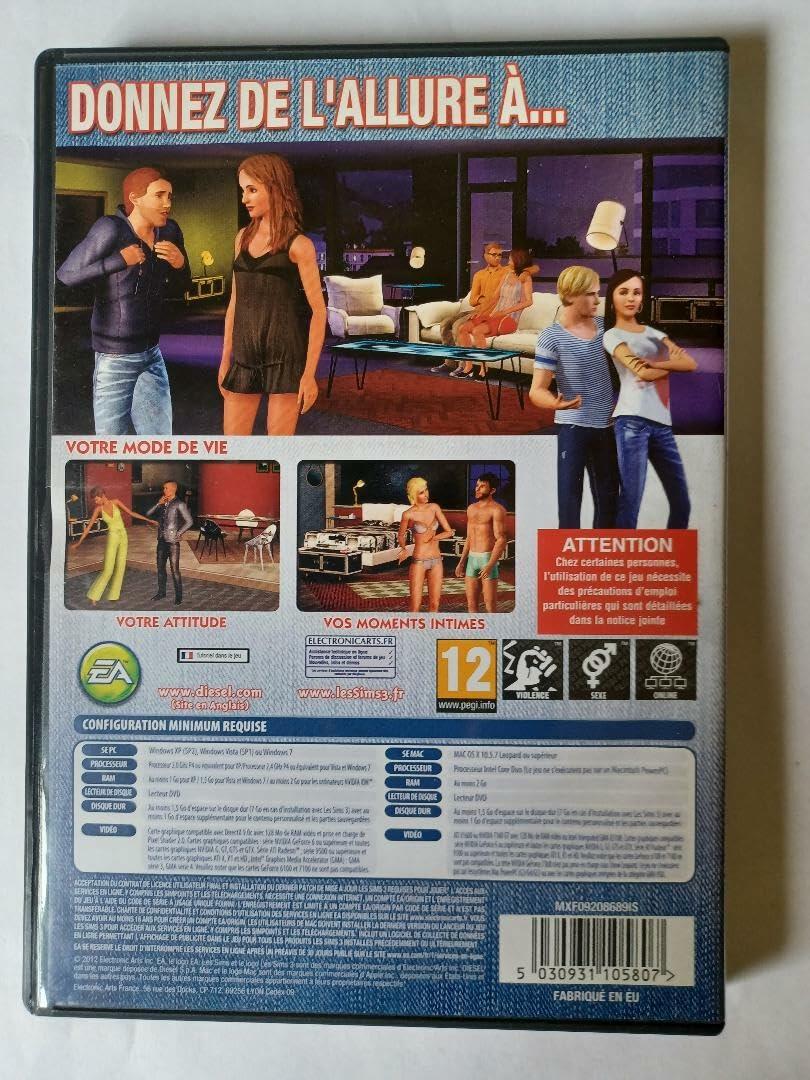 Les Sims 3: Diesel Stuff - French only - Standard Edition [video game]